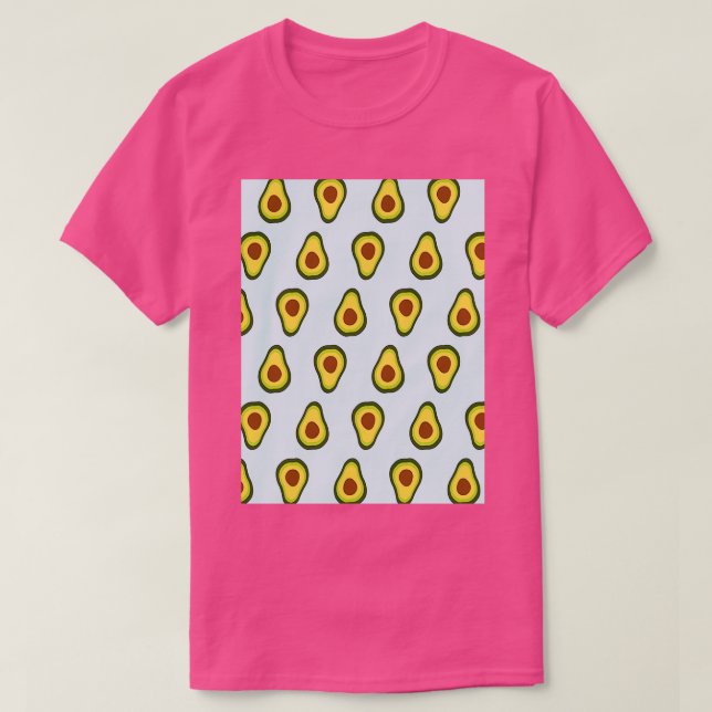 Avocados seamless pattern T-Shirt (Design Front)