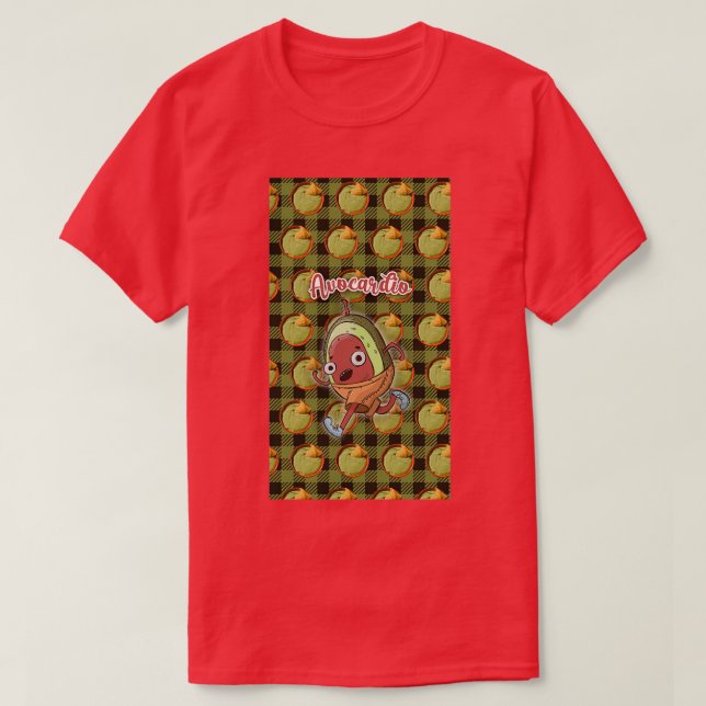 Avocardio Avocado Guacamole T-Shirt (Design Front)