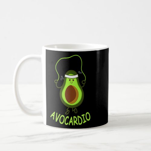 Avocardio Rope Jumping Workout Premium  Coffee Mug