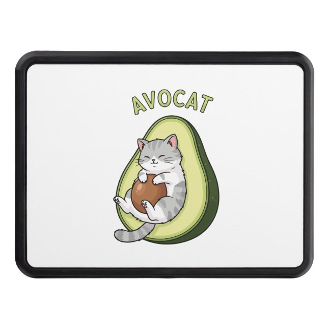 Avocat Cuteness Hitch Cover (Front)