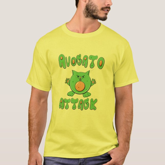 Avocato Attack T-Shirt (Front)