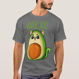 Avocato Avocado & Cat Lovers Avocado Cats T-Shirt