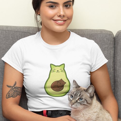 Avocato _ AvoCat _ Avocado cat _ Avogato _ T_Shirt