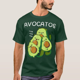 Avocato Funny Avocado Lover Gift, Cute Cat  T-Shirt