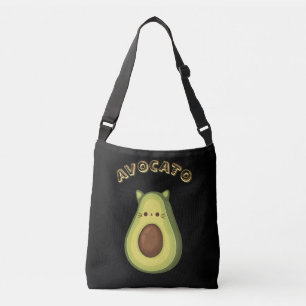 AVOCATO – Funny Cute Cat & Avocado Lovers Tote Bag