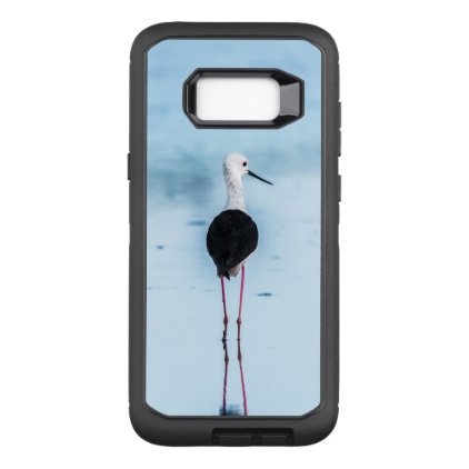 Avocet bird, stilt bird OtterBox defender samsung galaxy s8+ case