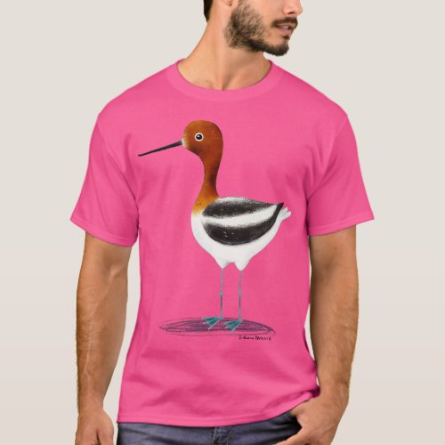 Avocet Bird T_Shirt