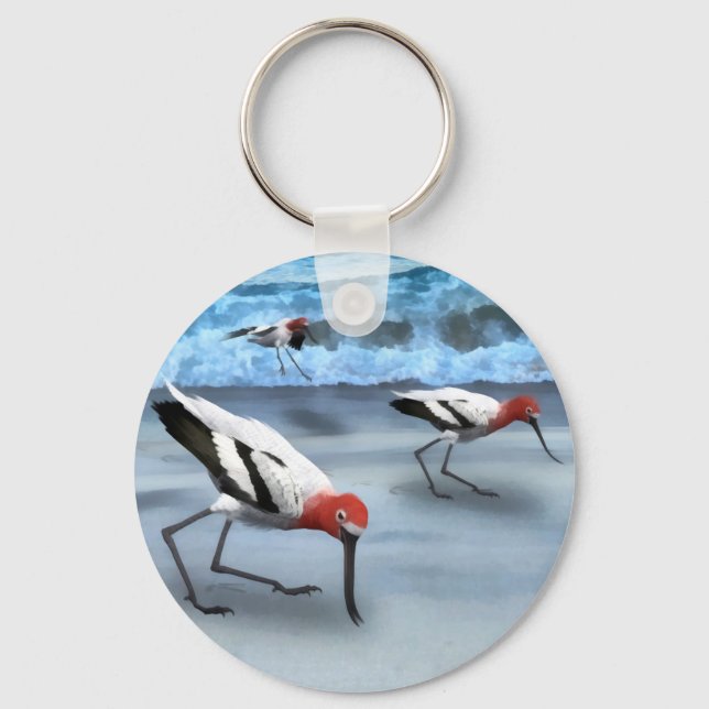 Avocet Keychain (Front)