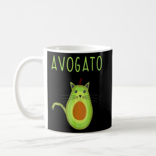 Avogato Cinco De Mayo  Cinco De Meow Cat Avocado 3 Coffee Mug