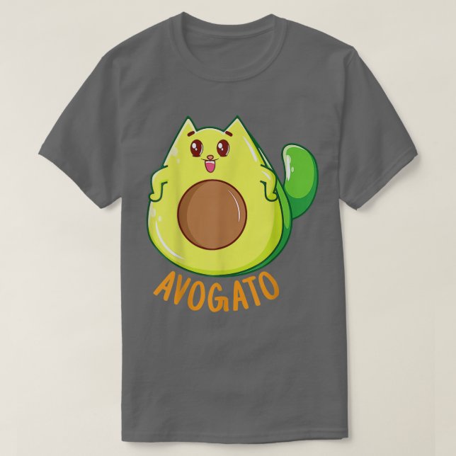 Avogato Funny Cat Avocado Cinco De Mayo Cat Lady C T-Shirt (Design Front)