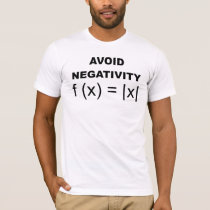 Avoid Negativity funny t-shirt