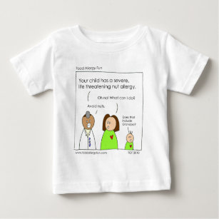 Avoid Nuts Baby T-Shirt