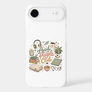 Avoid People Club Cozy Introvert Vibes iPhone 17 Air Case