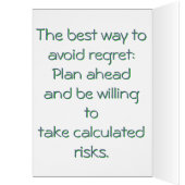 Avoid Regret Cards (Inside (Left))