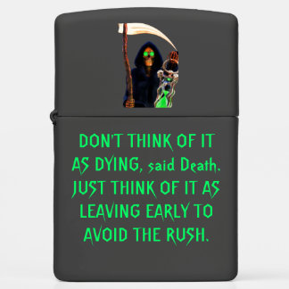 Avoiding the Rush  Zippo Lighter