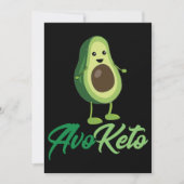 Avoketo - Funny Keto Avocado (Front)