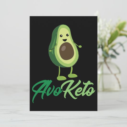 Avoketo - Funny Keto Avocado (Standing Front)
