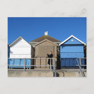 Avon Beach , Hampshire. UK. 07.02.04 Postcard