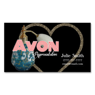 Avon Business Card Magnet