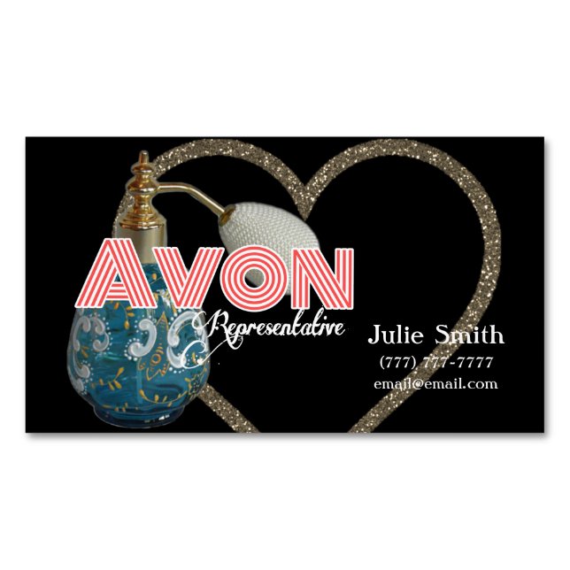 Avon Business Card Magnet (Front)