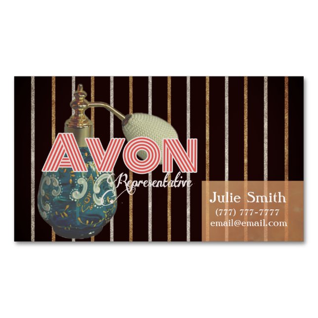 Avon Business Card Magnet (Front)