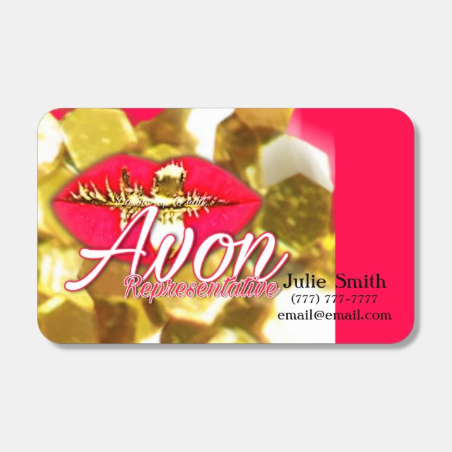 Avon Business Card  Matchboxes (Front)