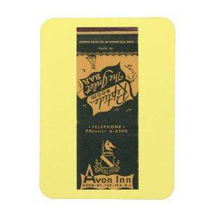 Avon by the Sea NJ, Avon Inn 1950s Matchbook Magnet