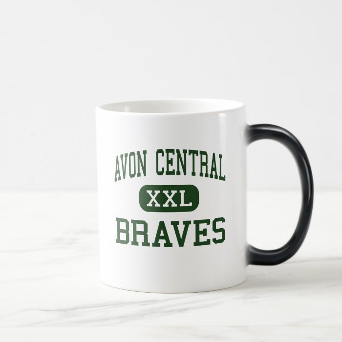 Avon Central   Braves   High   Avon New York Coffee Mug