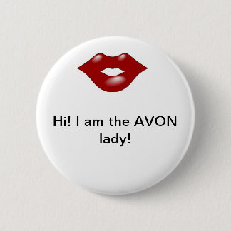Avon Lady 2 Button