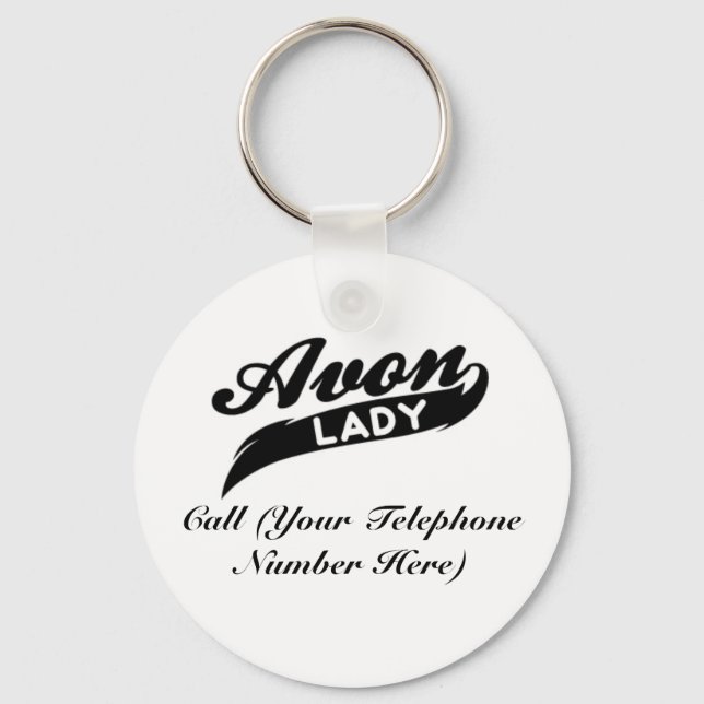 AVON Lady Keychain (Front)
