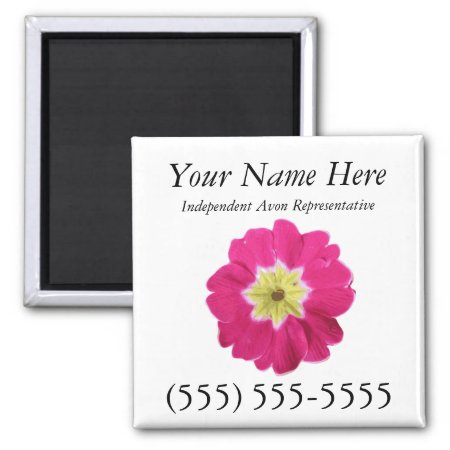 Avon Magnetic Business Card Magnet