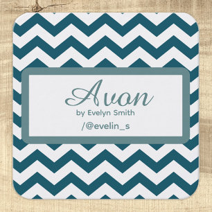 Avon Marketing Beauty Square Business Card