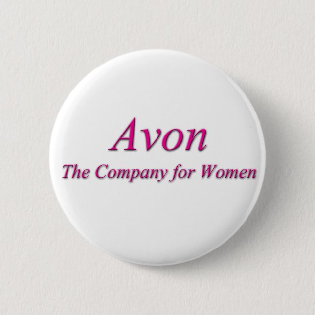 Avon Pinback Button (Front)