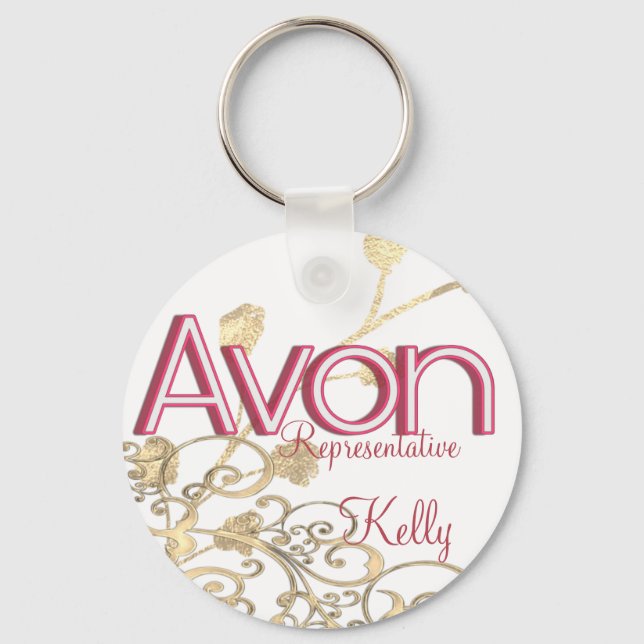 Avon Representative Keychain (Front)