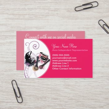 Avon  Social Media Business Card by hkimbrell at Zazzle