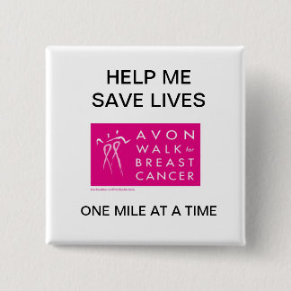 avon-walk-against-breast-cancer pinback button