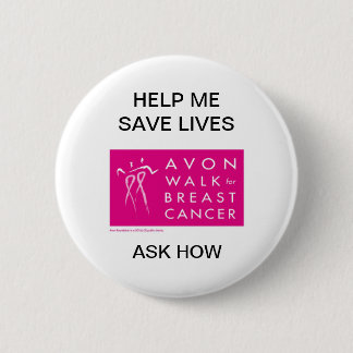 avon-walk-against-breast-cancer pinback button