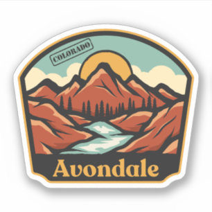 Avondale, Colorado Sticker
