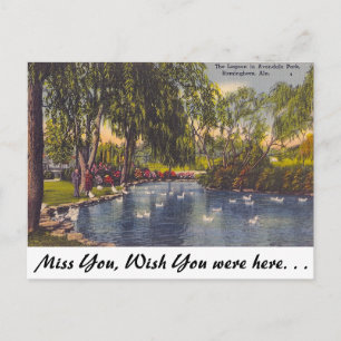 Avondale Park, Birmingham, AL Postcard