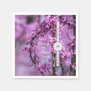 Avondale Redbud Art Napkins