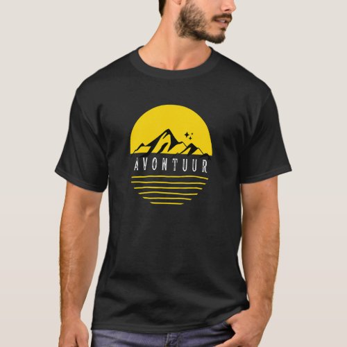 Avontuur Afrikaans Hiking Or Outdoors South Africa T_Shirt