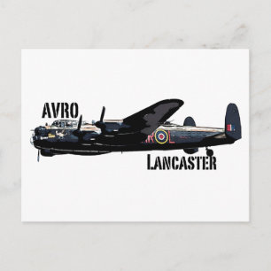 Avro Lancaster Postcard