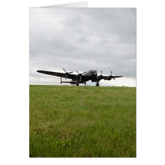 Avro Lancaster Taxiing (Front)