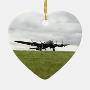 Avro Lancaster Taxiing Ceramic Ornament