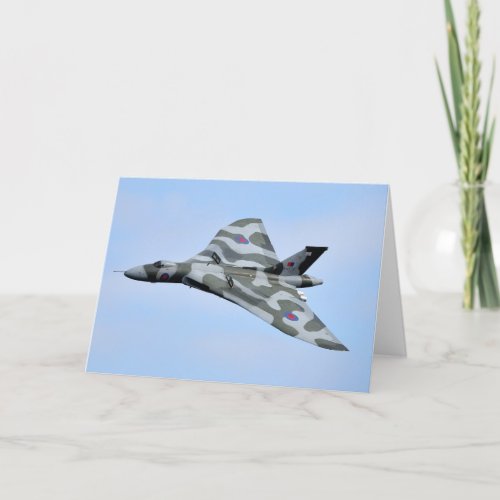 Avro Vulcan B2 Thank You Card