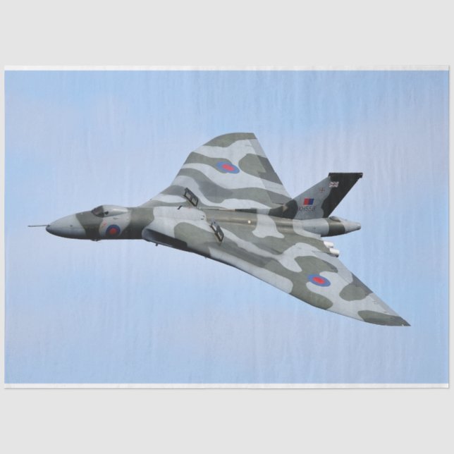 Avro Vulcan B.2 Tissue Paper (Front)