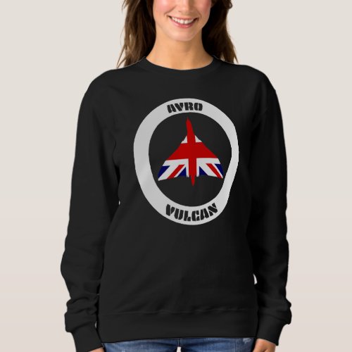 Avro Vulcan Bomber  Union Jack Sweatshirt