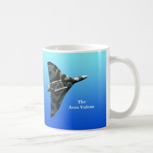 Avro Vulcan Bomber with your monogram Coffee Mug