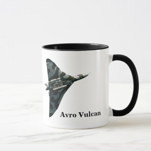 Avro Vulcan Bomber with your monogram Mug