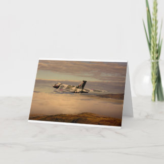 Avro Vulcan Bomber XH558 Card